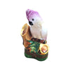 Pink Cockatoo Limoges Box Porcelain Limoges bird bird French Trinket Box