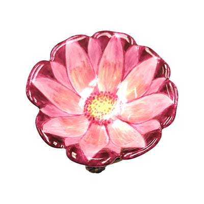 Pink Floral Elegance Box Porcelain Limoges valentine rose garden French Trinket Box