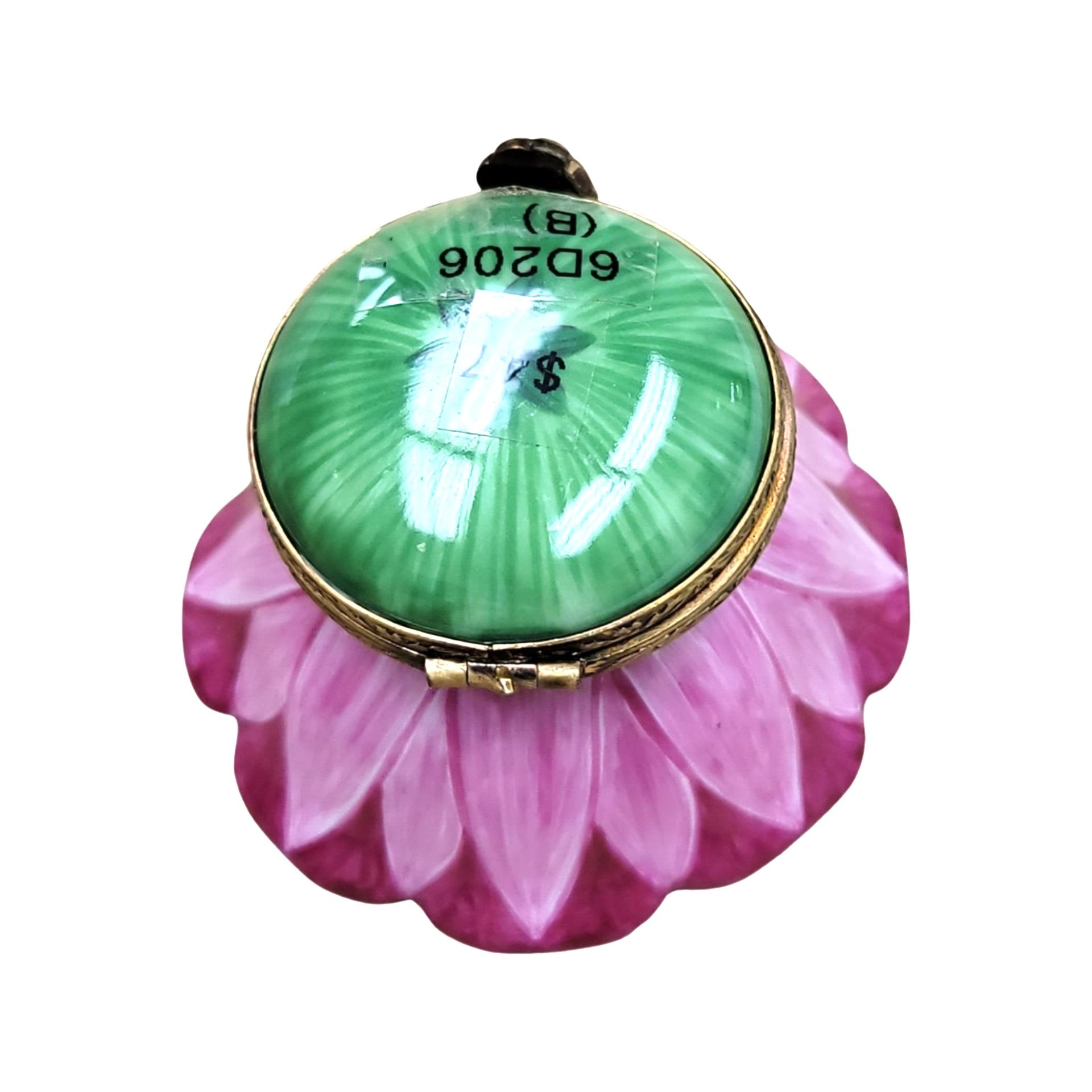 Pink Floral Elegance Box Porcelain Limoges valentine rose garden French Trinket Box