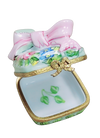 Pink Floral Gift Limoges Box Porcelain Limoges Limoges Box special birthday spring French Trinket Box