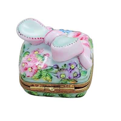 Pink Floral Gift Limoges Box Porcelain Limoges Limoges Box special birthday spring French Trinket Box