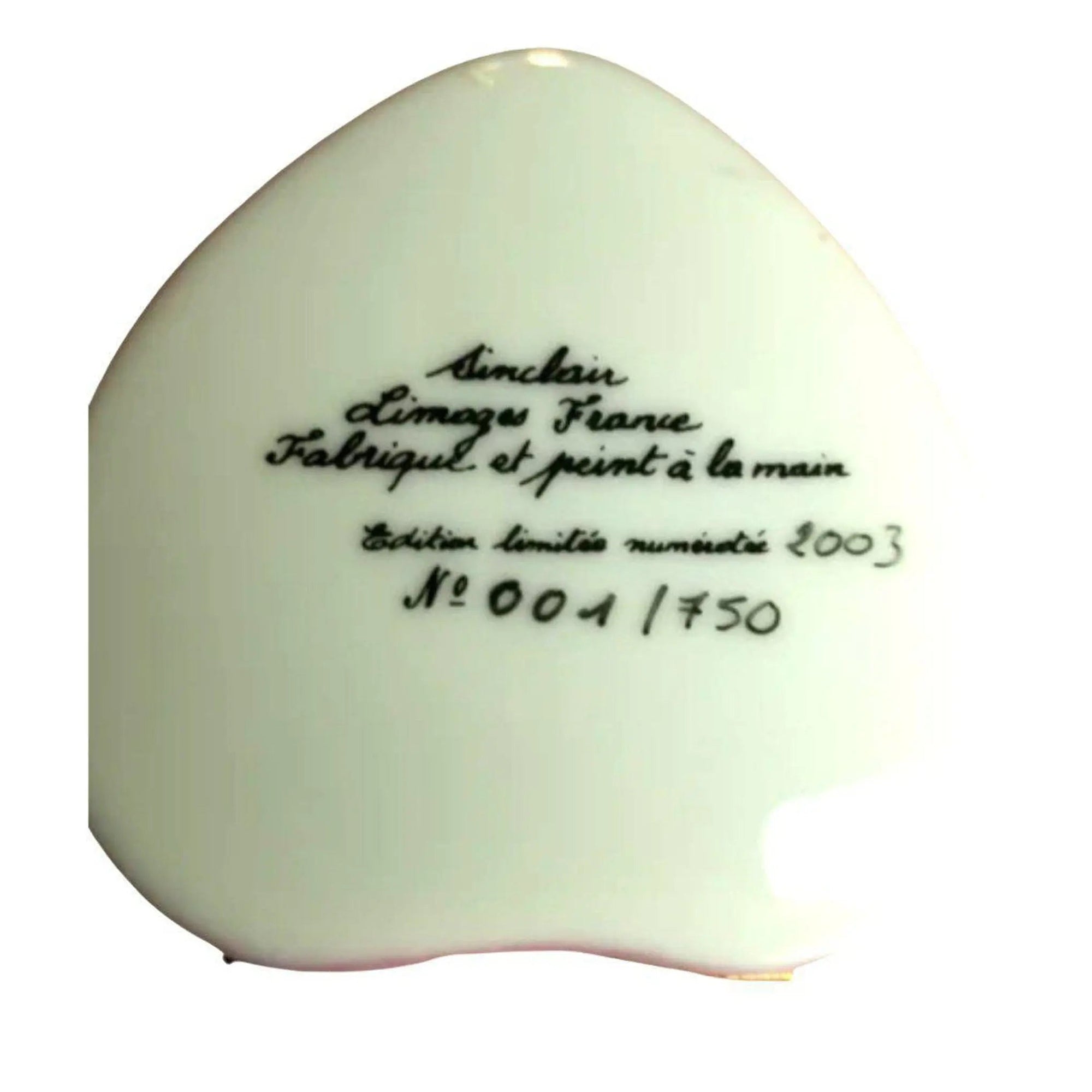 Pink Heart Moi Toi Box Porcelain Limoges heart love Valentine Limoges Box French Trinket Box