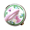 Pink Pacifier w Rabbits for Baby-baby limoges box babies maternity-CH3S446