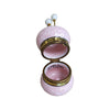 Pink Yarn Limoges Box Treasure Porcelain Limoges fashion home women French Trinket Box