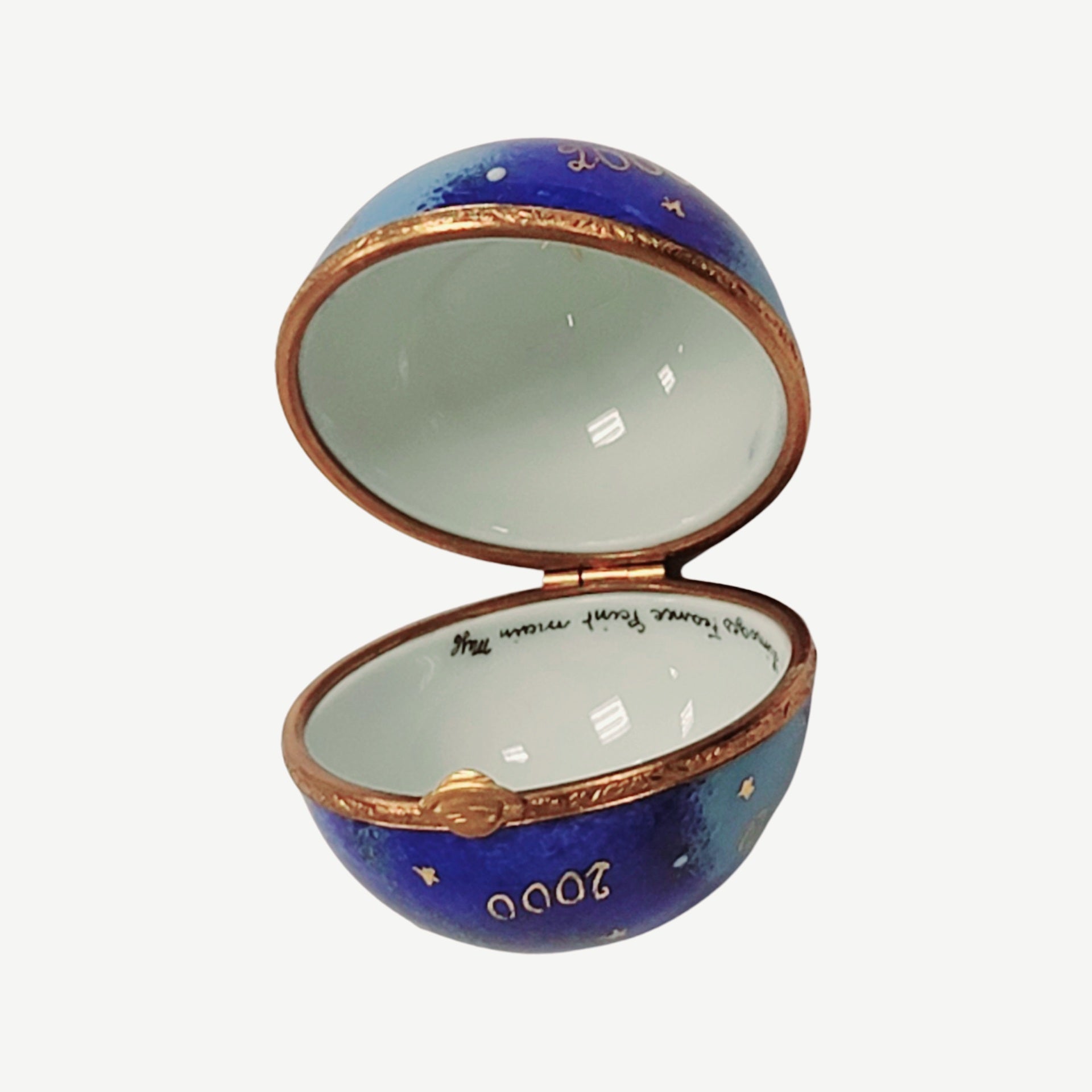Planet 2000 Limoges Box Elegance Porcelain Limoges LIMOGES BOXES travel French Trinket Box