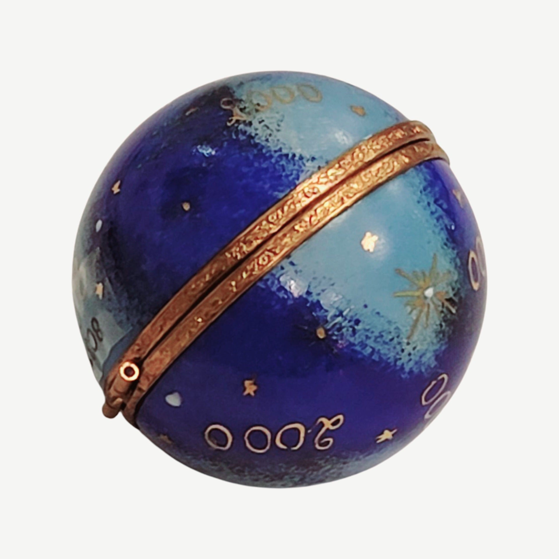 Planet 2000 Limoges Box Elegance Porcelain Limoges LIMOGES BOXES travel French Trinket Box