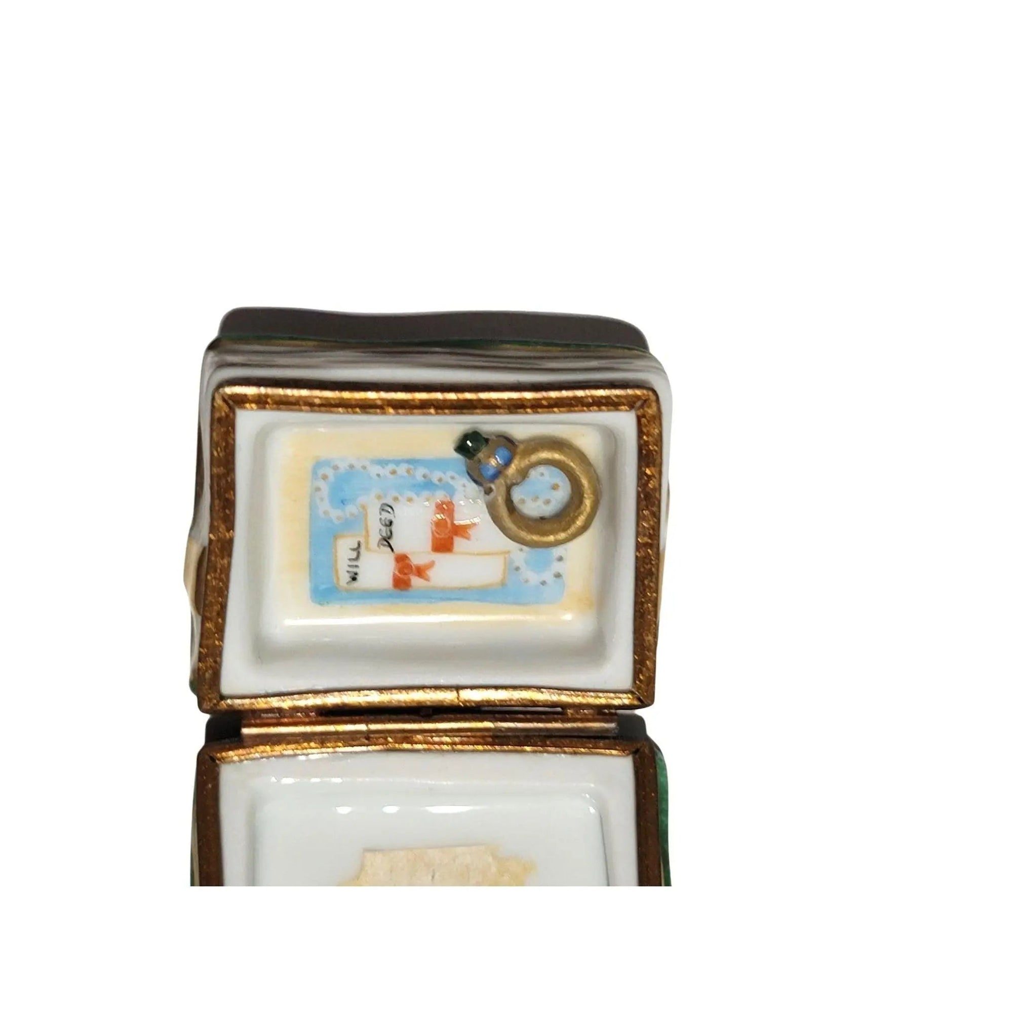 Poems and Ballads Limoges Box Porcelain Limoges Book art fine limoges box French Trinket Box