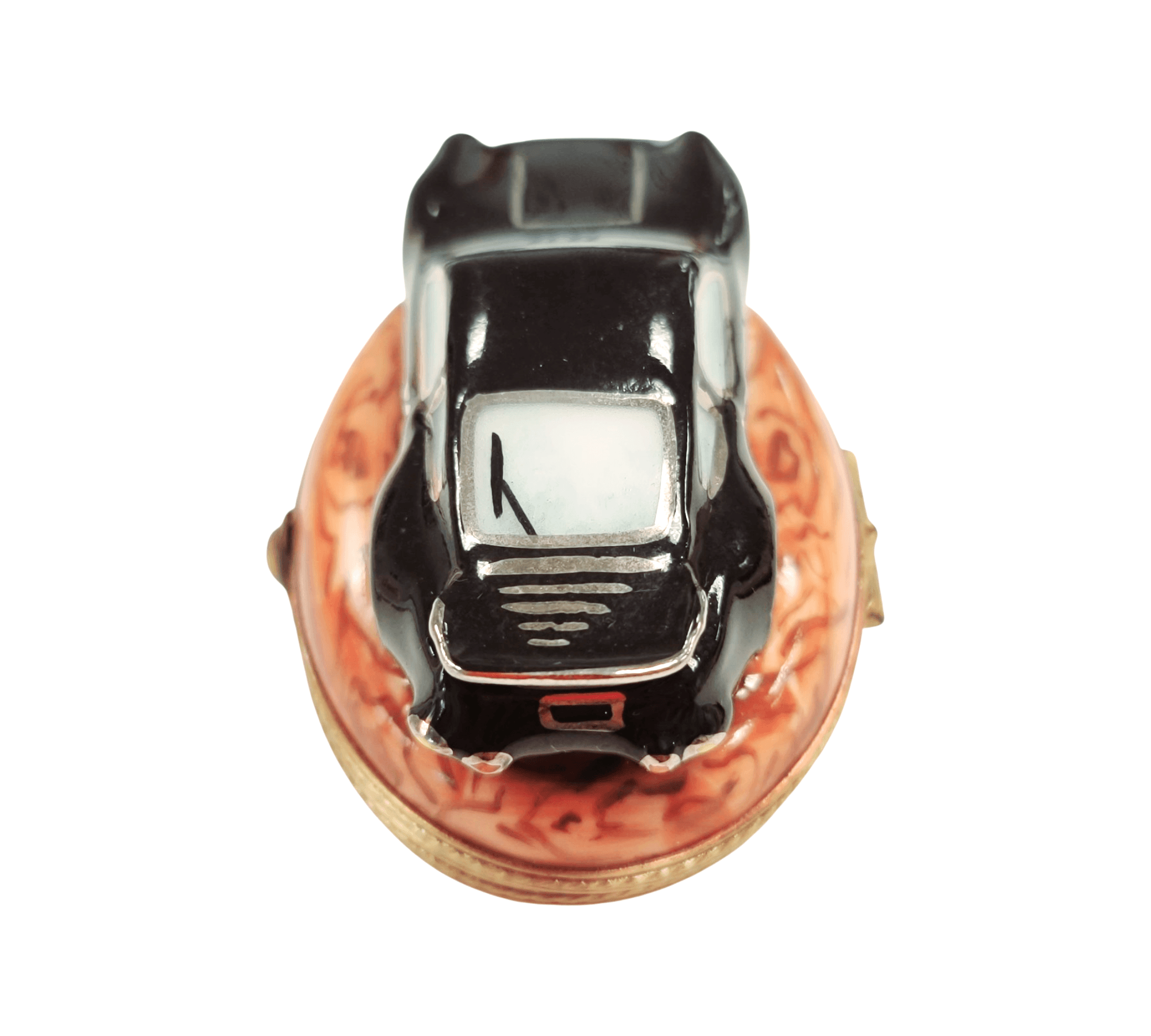 Porsche Race Car Limoges Box Porcelain Limoges vehicle French Trinket Box