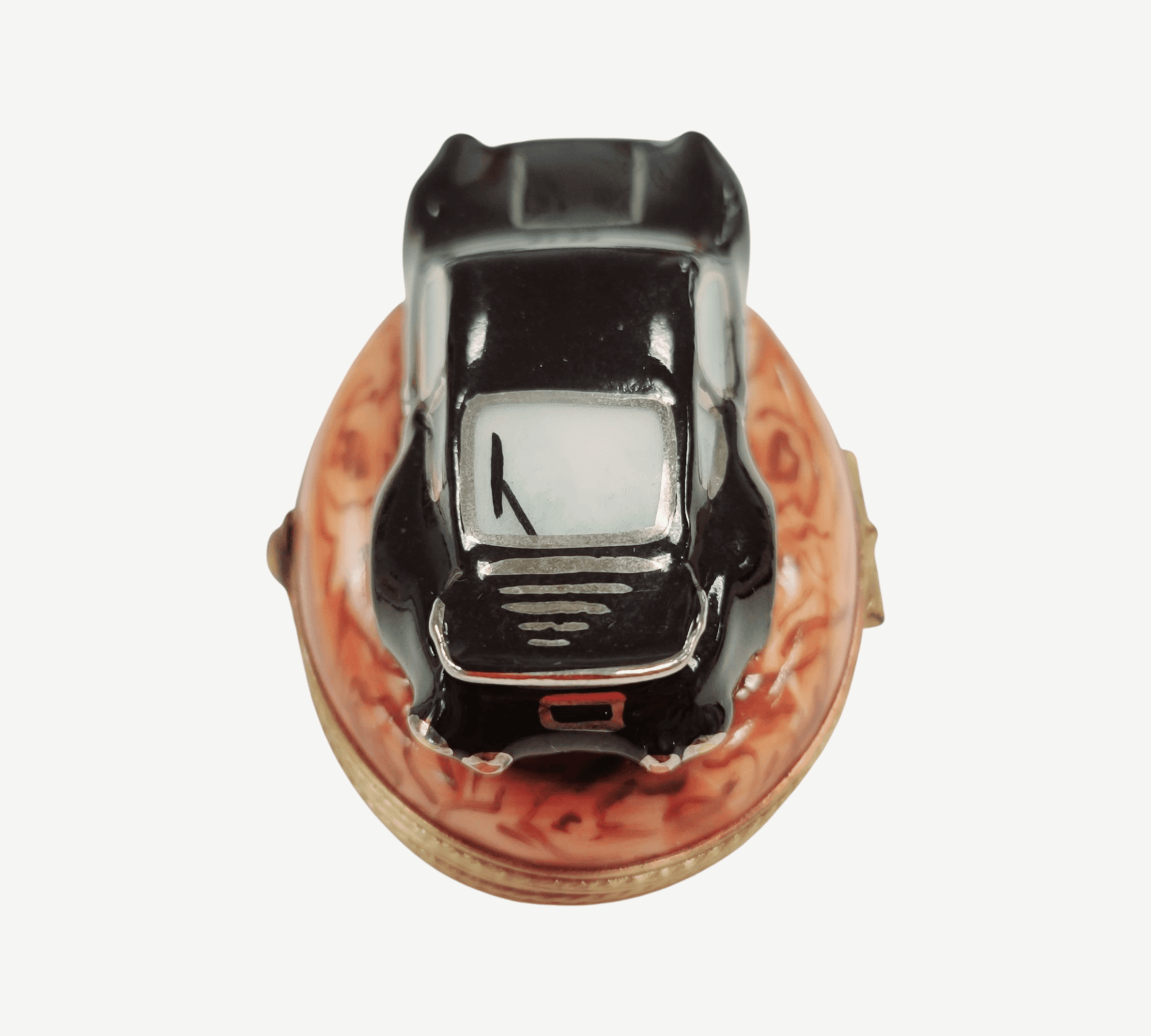 Porsche Race Car Limoges Box Porcelain Limoges vehicle French Trinket Box