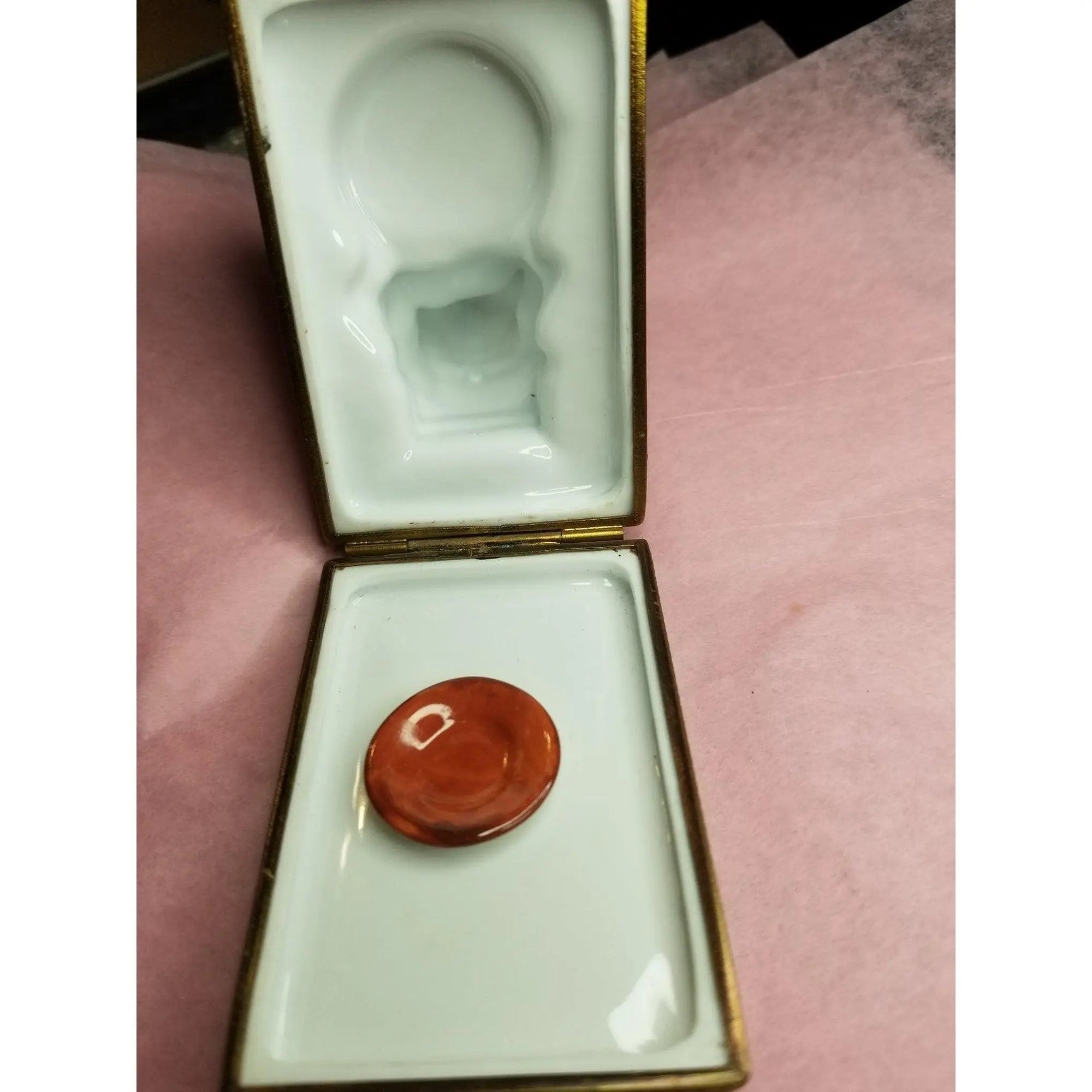 Pottery Maker Art Limoges Box Porcelain Limoges Art Limoges Box French Trinket Box