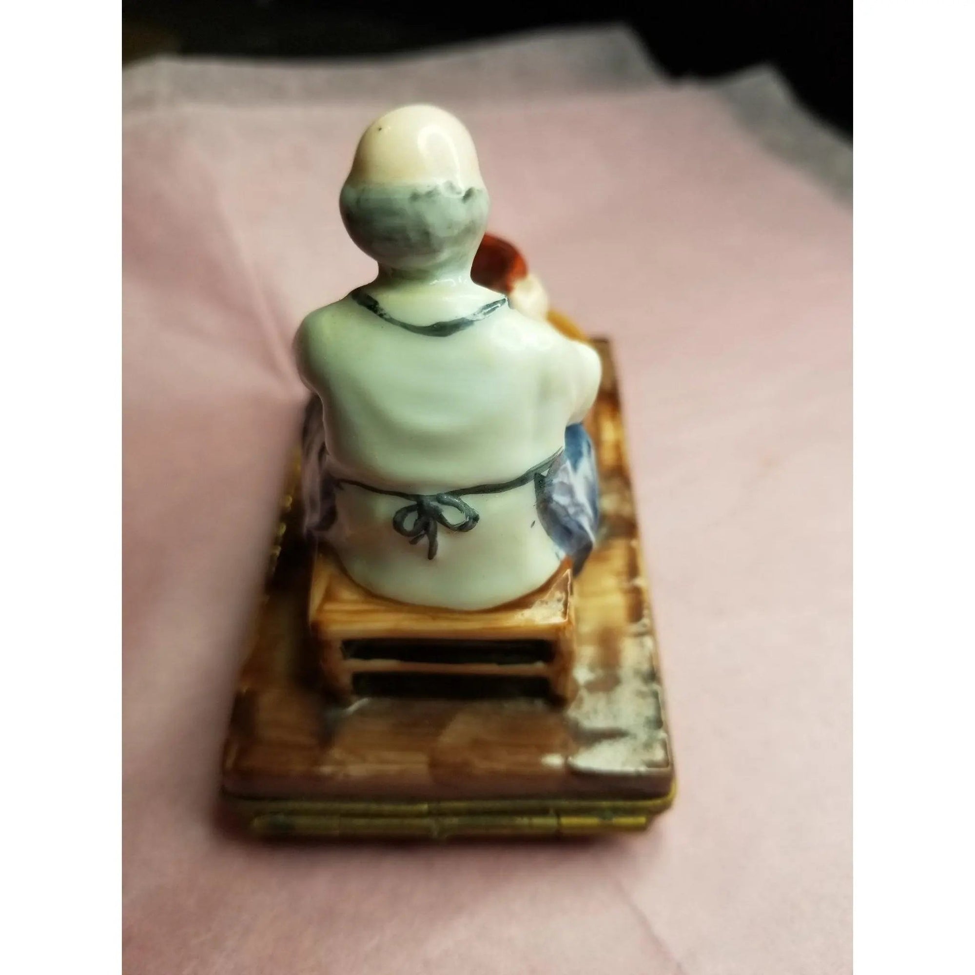 Pottery Maker Art Limoges Box Porcelain Limoges Art Limoges Box French Trinket Box