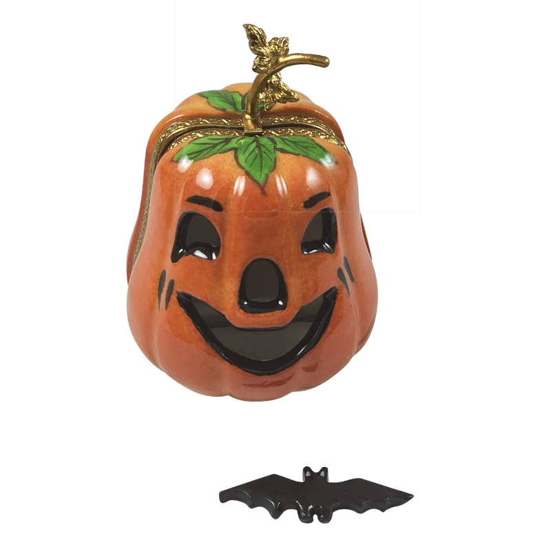 Jack-O-Lantern Limoges Box for Halloween