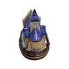 Purple Cathedral Church Limoges Box Porcelain Limoges Religion Wedding French Trinket Box