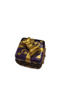 Purple Moon Gift Box Porcelain Limoges xmas French Trinket Box