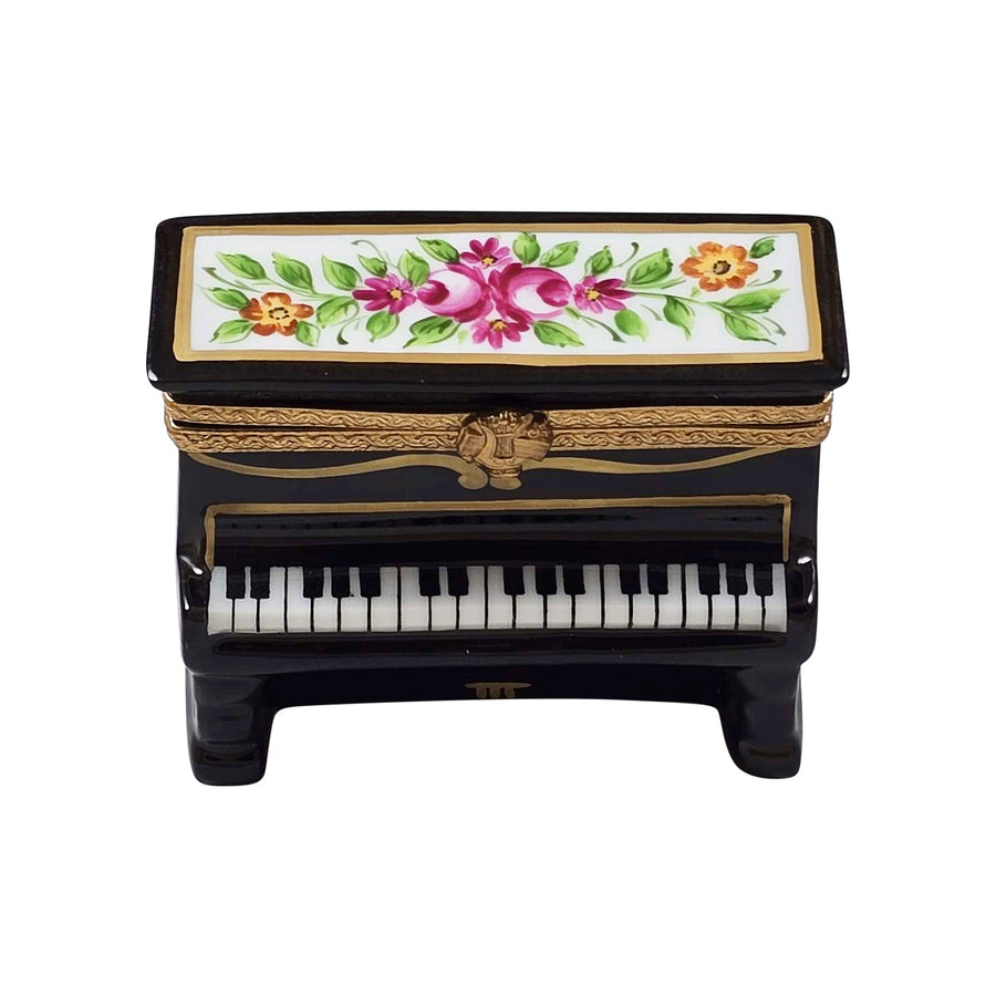 Upright Floral Piano for Music Lovers