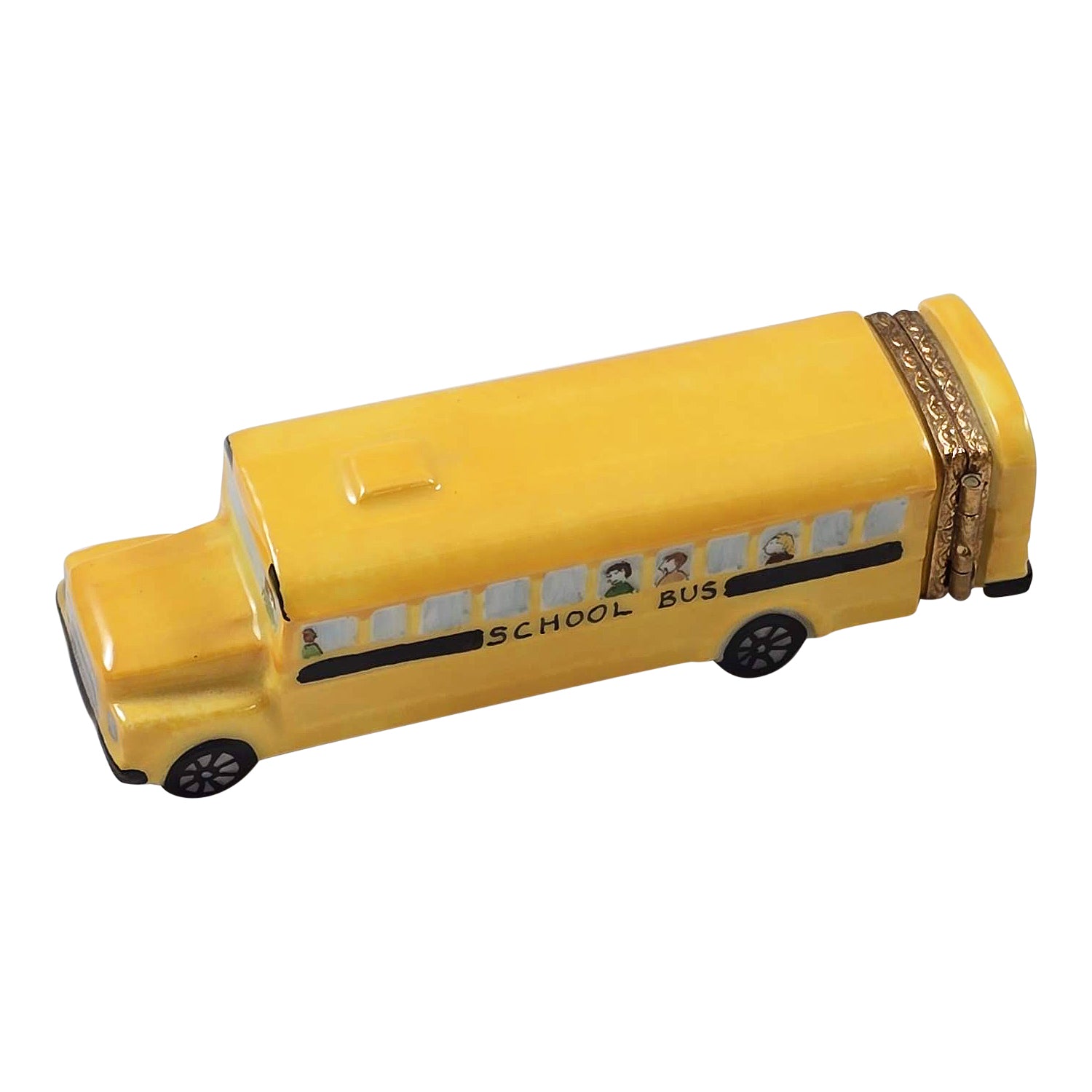 School Bus Limoges Box for Collectors