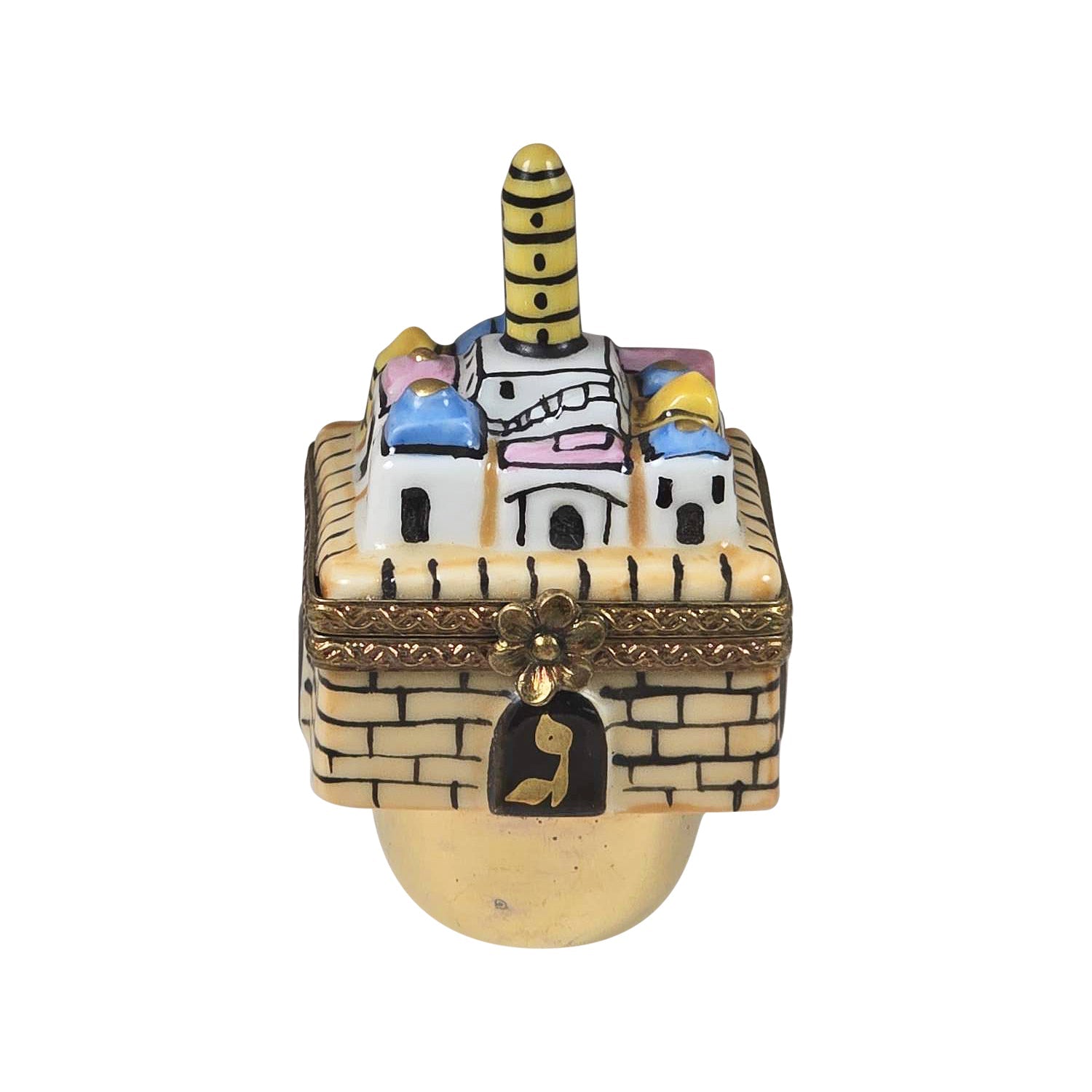 Jerusalem Dreidel for Hanukkah Celebration