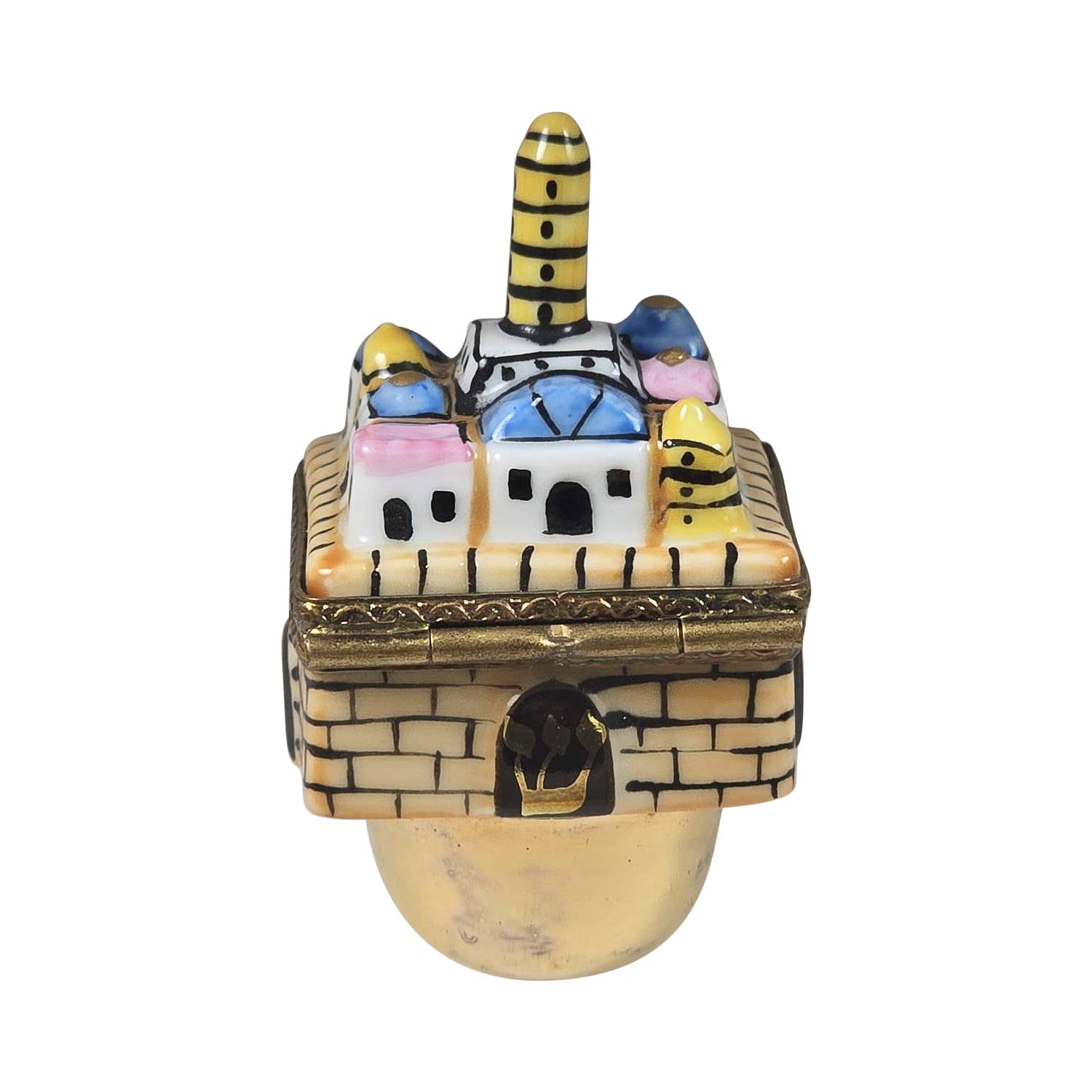 Jerusalem Dreidel for Hanukkah Celebration