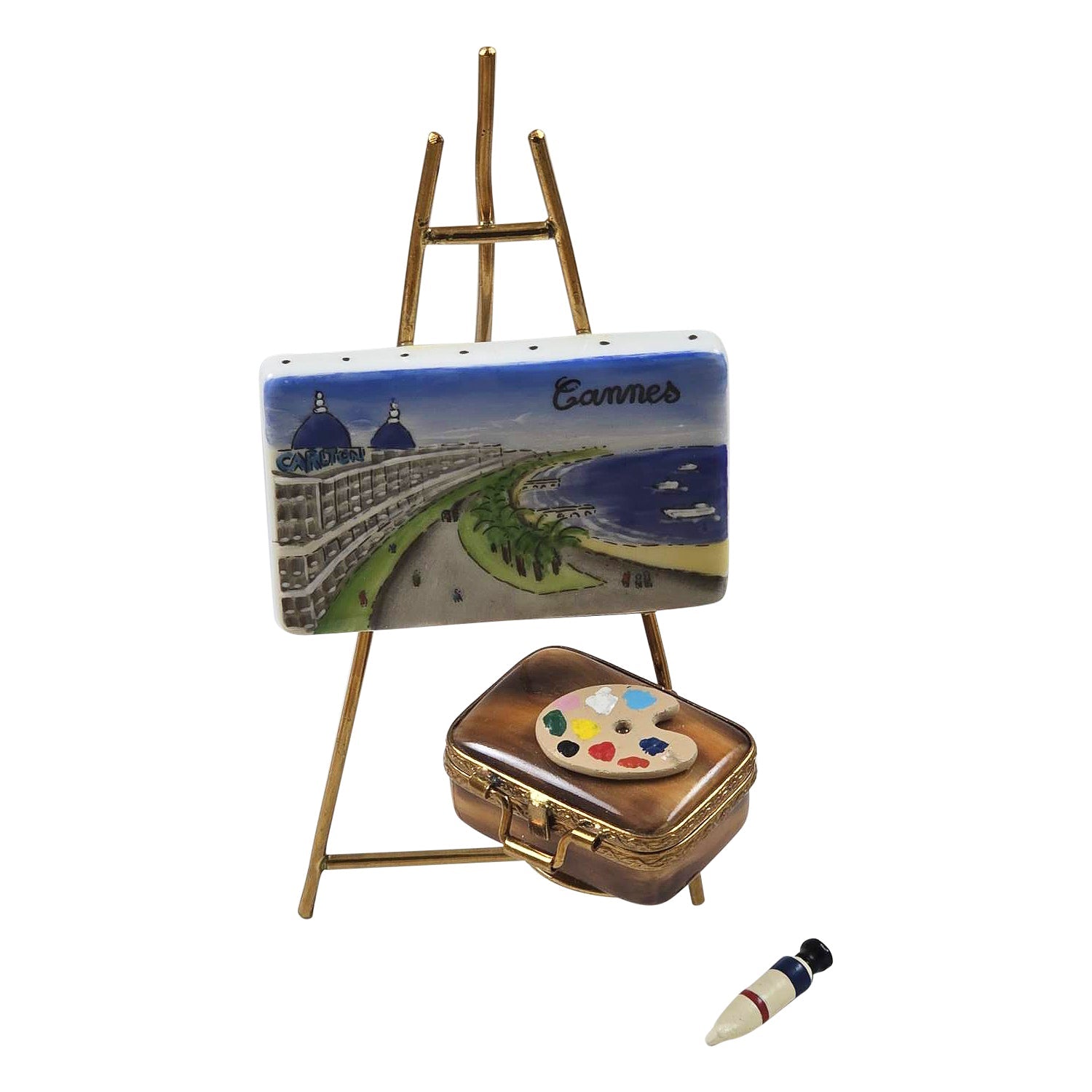 Easel with Painting for Art Lovers