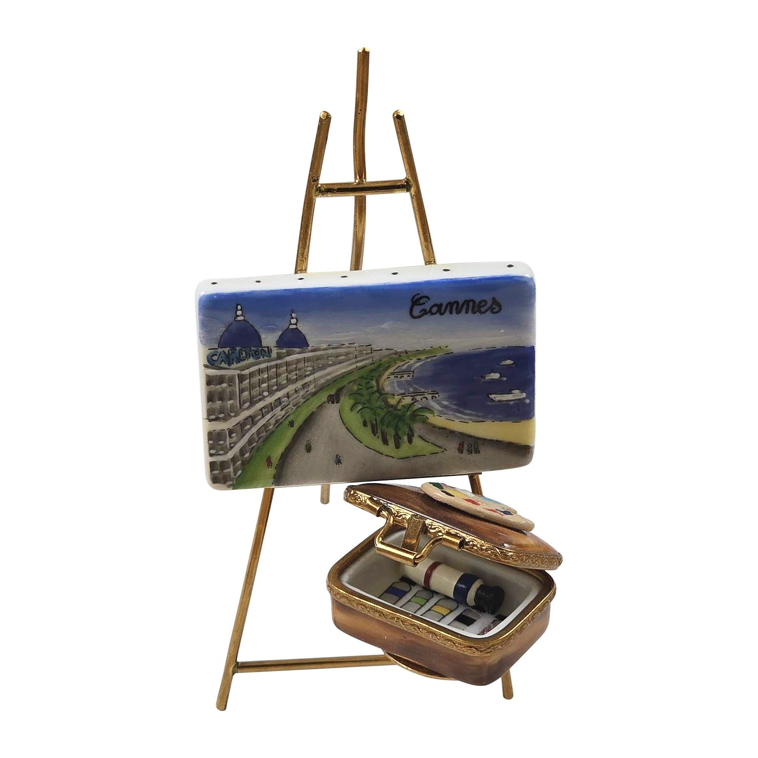 Easel with Painting for Art Lovers
