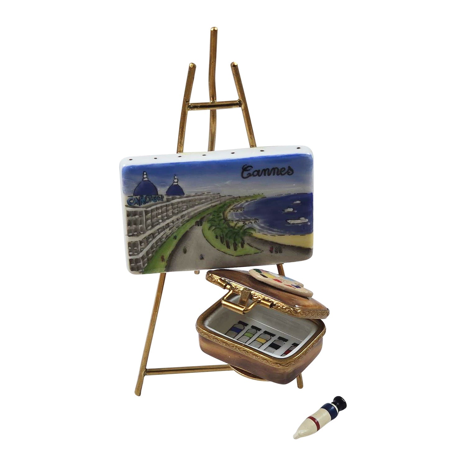 Easel with Painting for Art Lovers