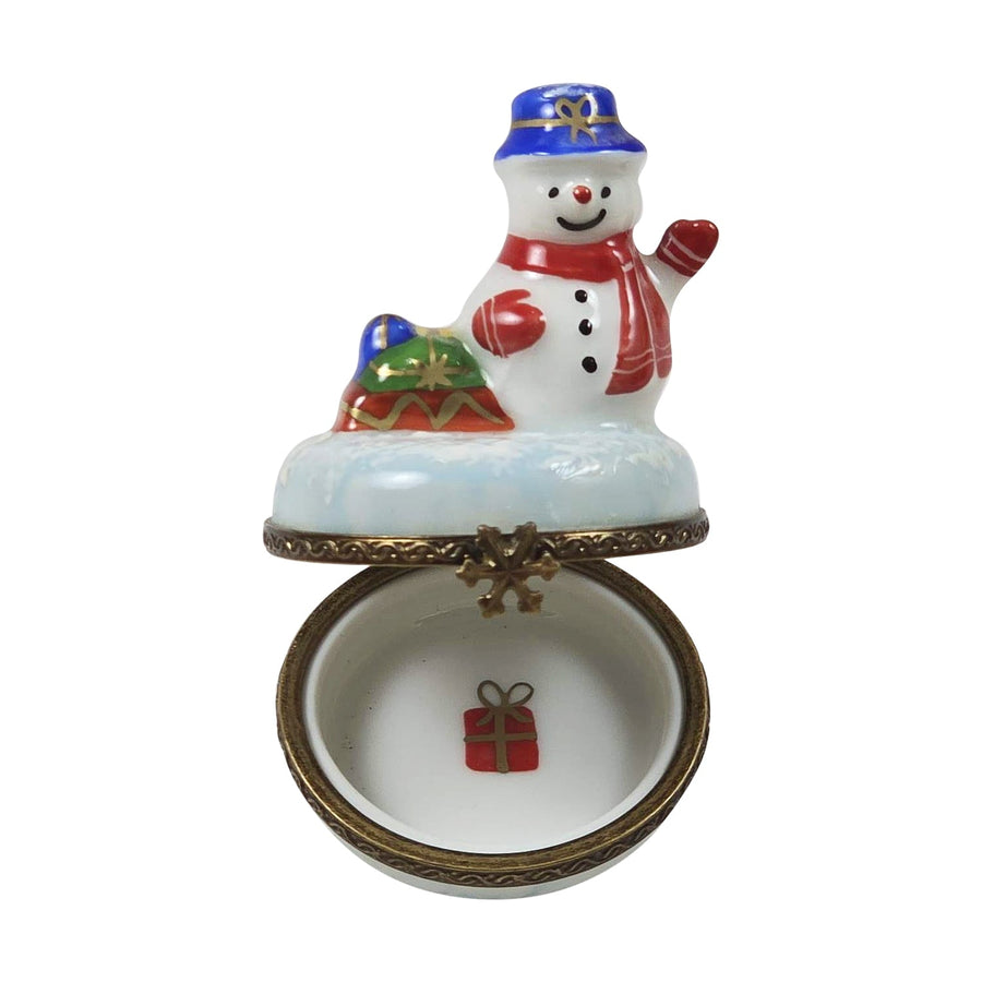 Snowman with Blue Hat for Holiday Décor