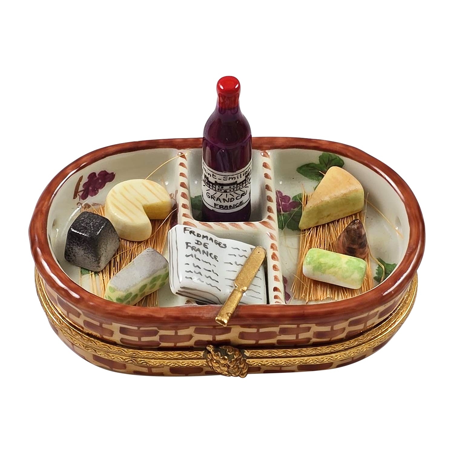Cheese Basket for Wine Lovers
