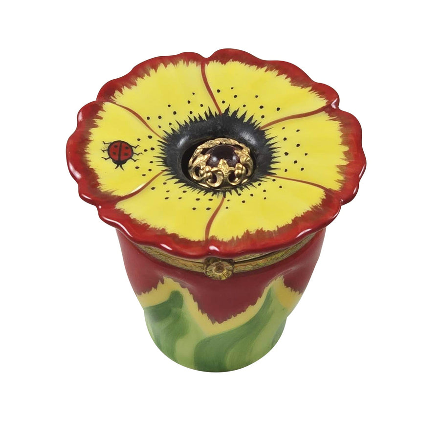 Pansy Limoges Box for Flower Lovers