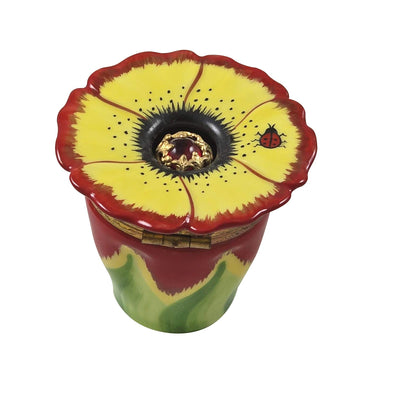 Pansy Limoges Box for Flower Lovers