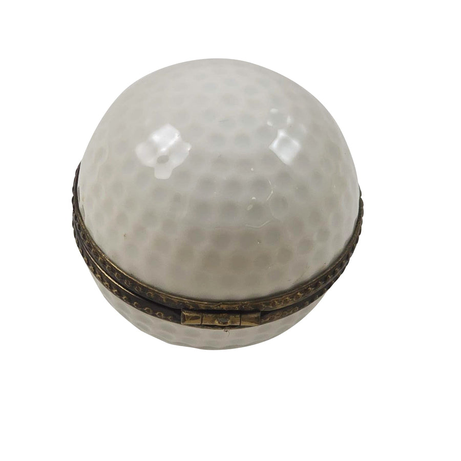 Golf Ball Limoges Box for Golf Enthusiasts