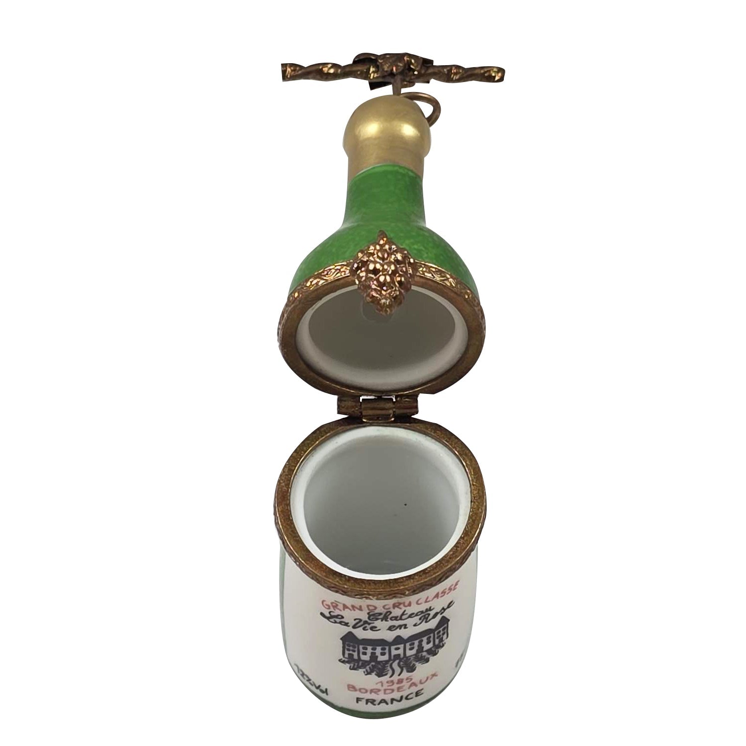 Wine Bottle Limoges Box for Wine Lovers