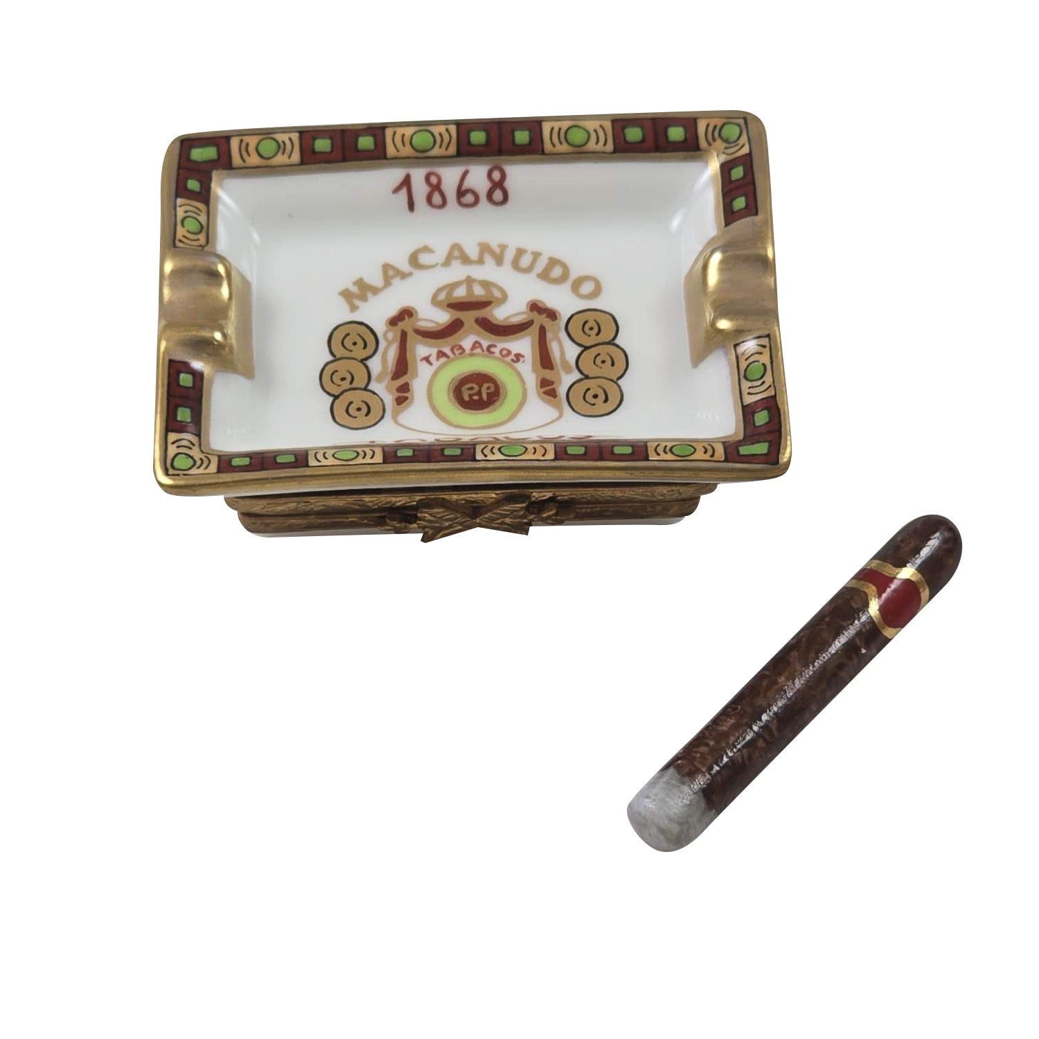 Limoges Box for Cigar Lovers