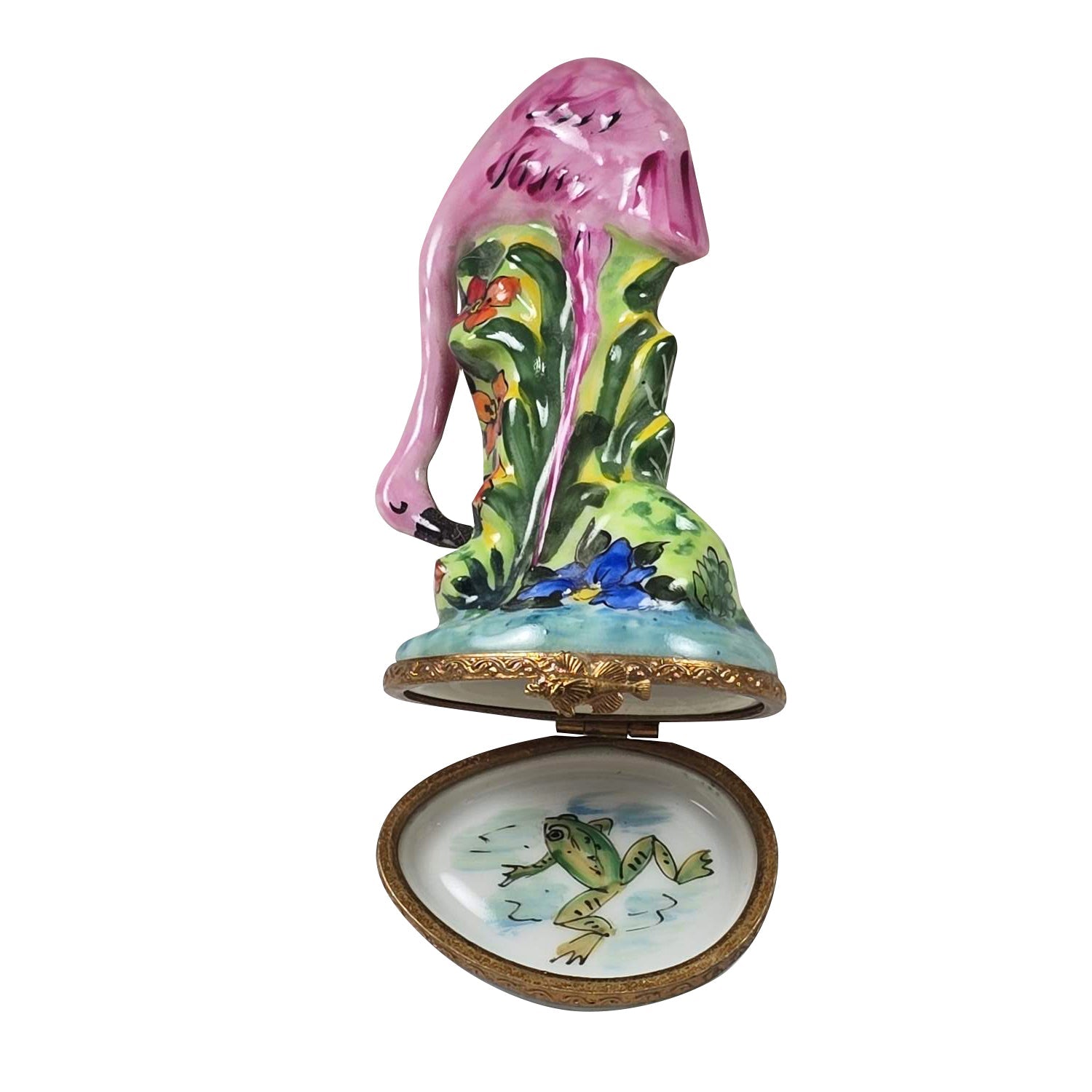 Flamingo Limoges Box for Collectors