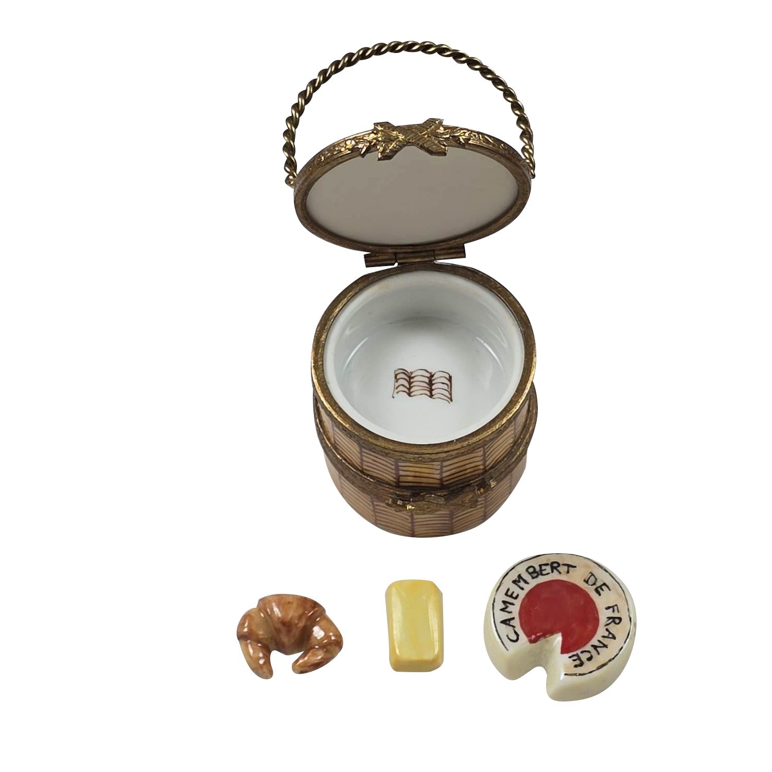 Double Hinged Picnic Basket for Outdoor Enthusiasts