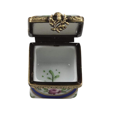 Dark Blue/Rose & Gold Small Square