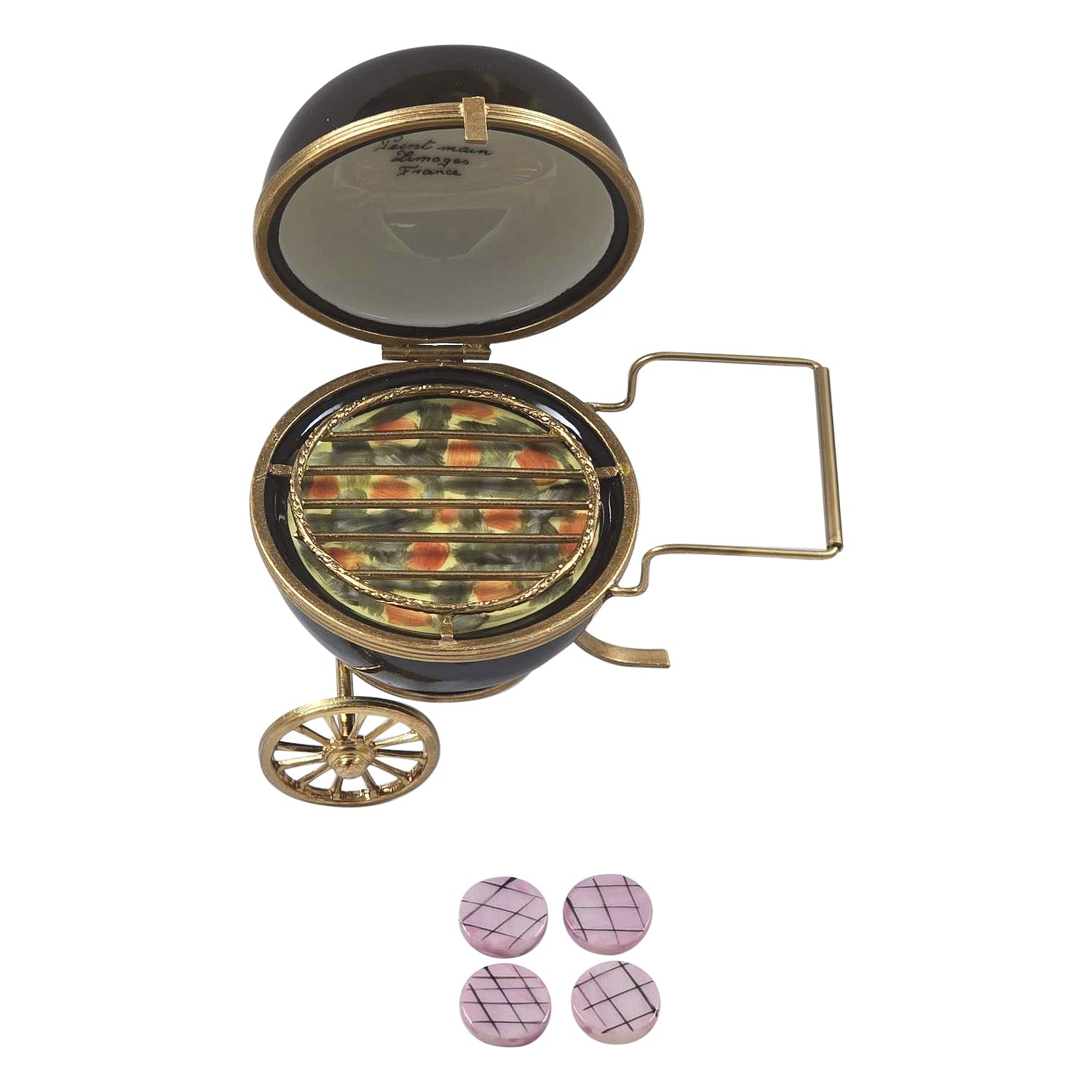 Barbecue Grill Limoges Box