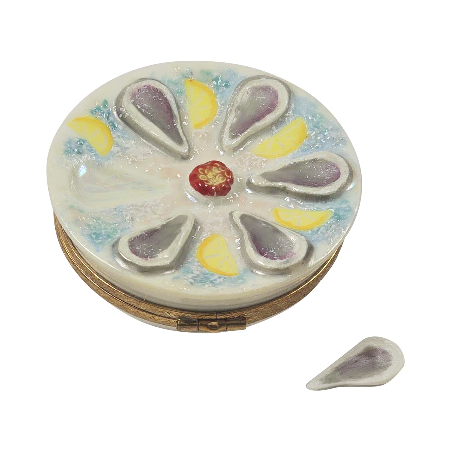 Oyster Plate Limoges Box