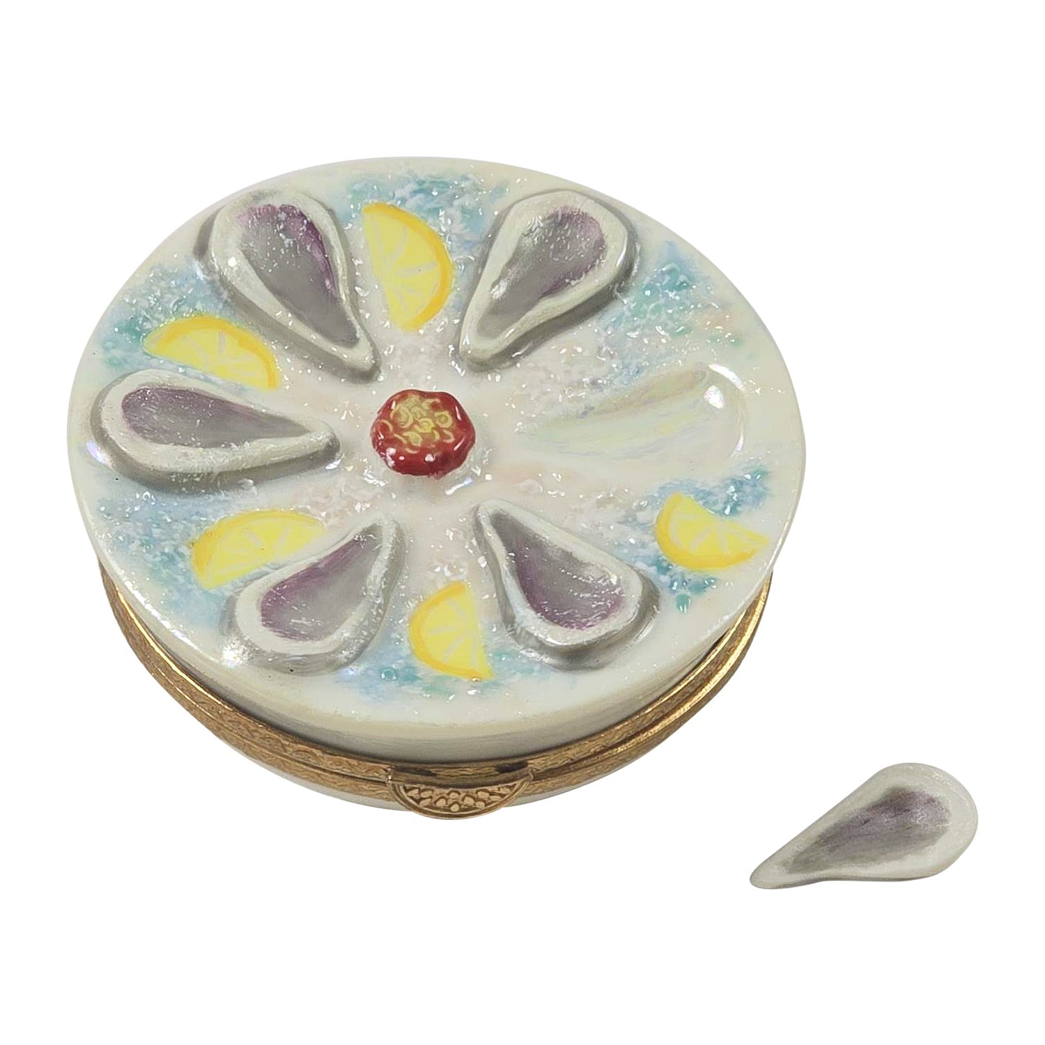 Oyster Plate Limoges Box
