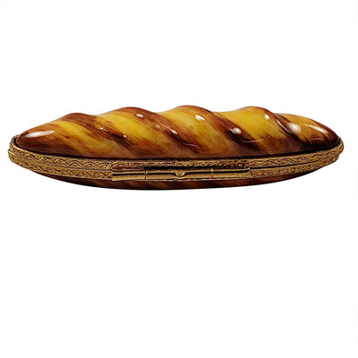 BAGUETTE 2 Knife Porcelain Limoges food French Trinket Box