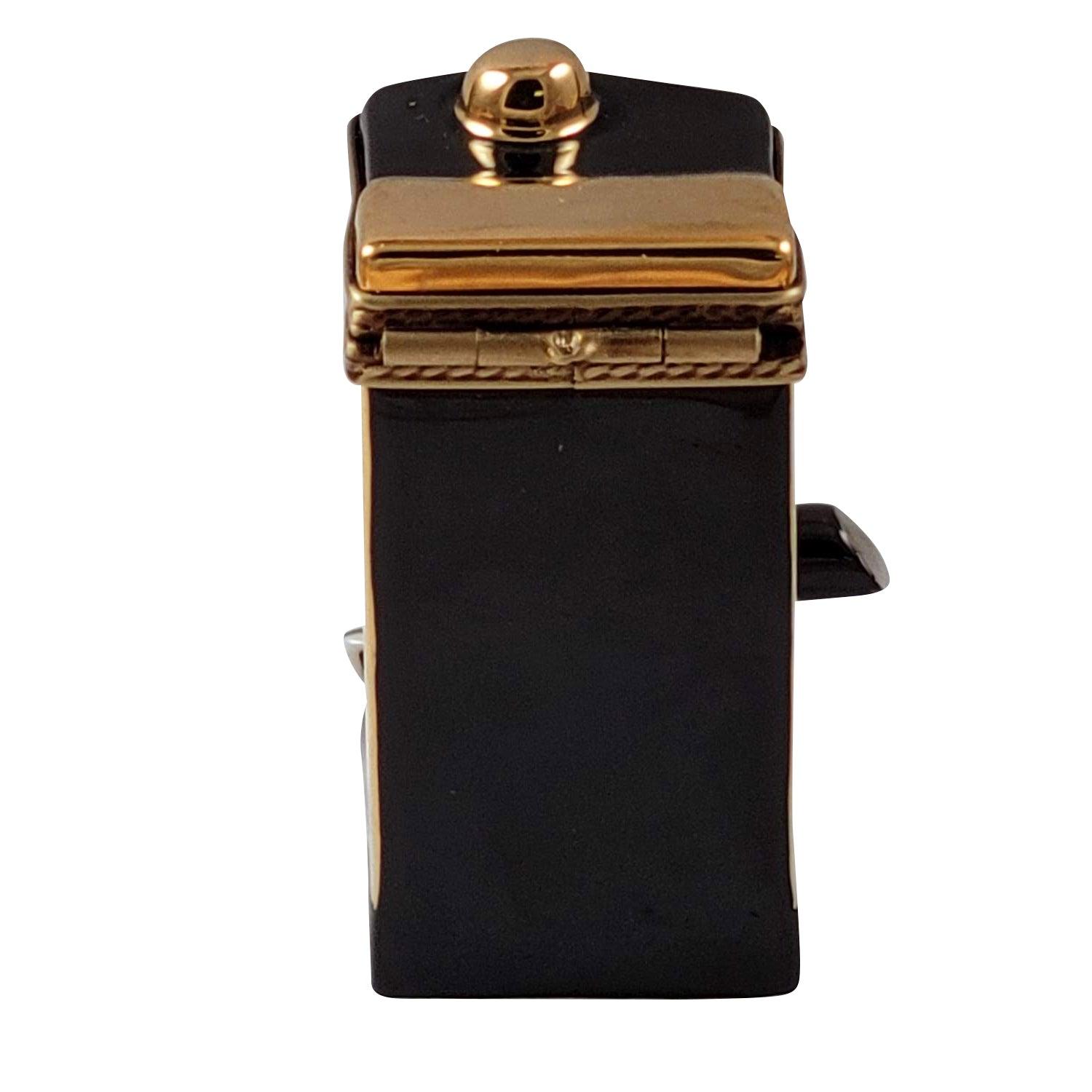 Espresso Machine Coffee Porcelain Limoges Food Home French Trinket Box