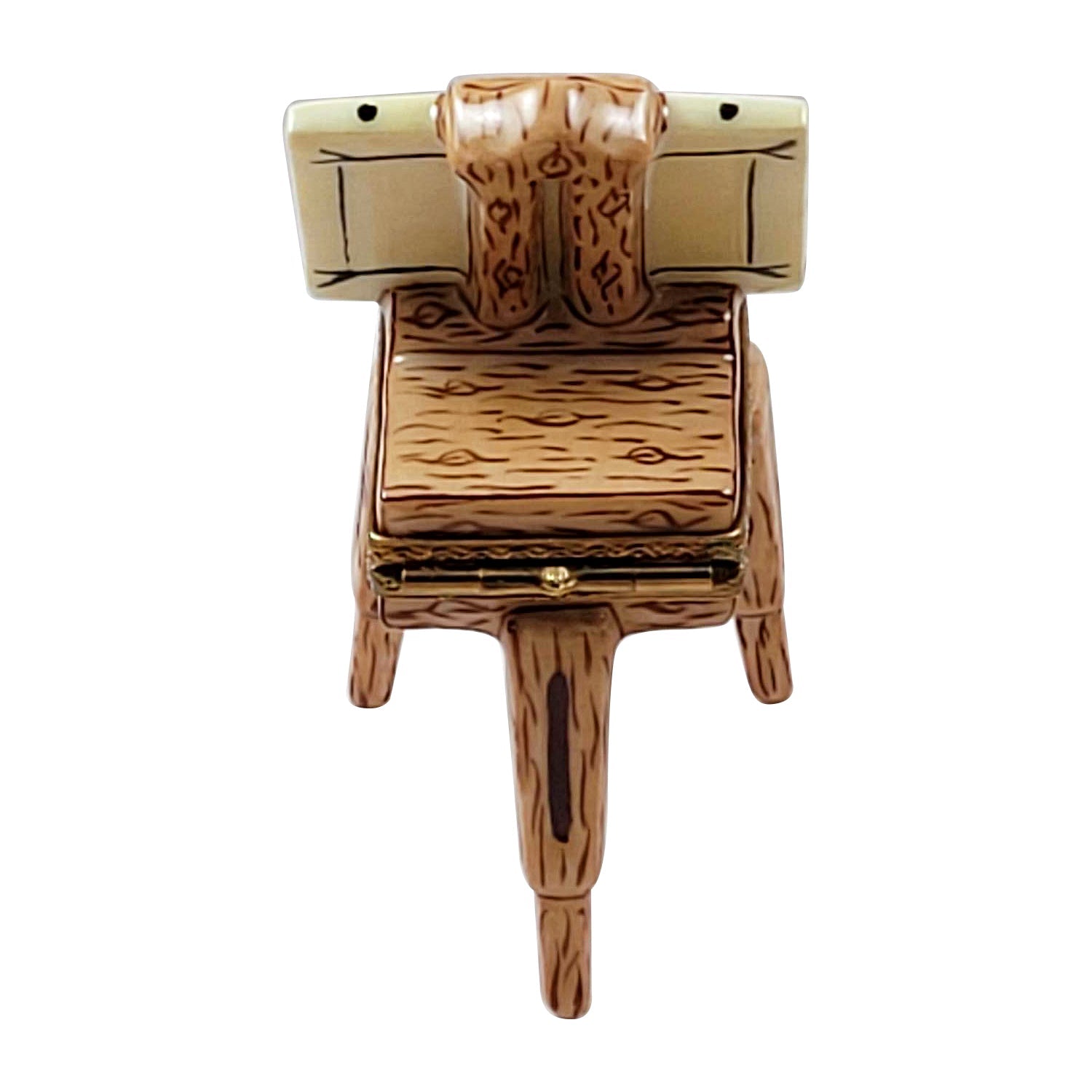 Easel with Eiffel Tower Painted Porcelain Limoges Eiffel Tower France French Trinket Box