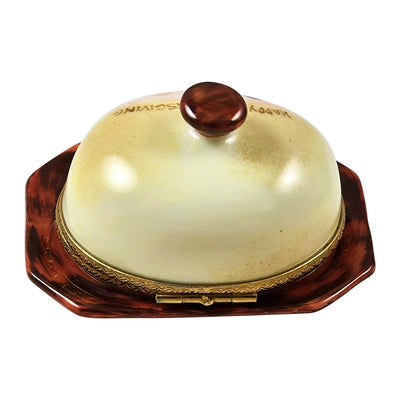 Turkey Under Porcelain Dome with Family Limoges Box