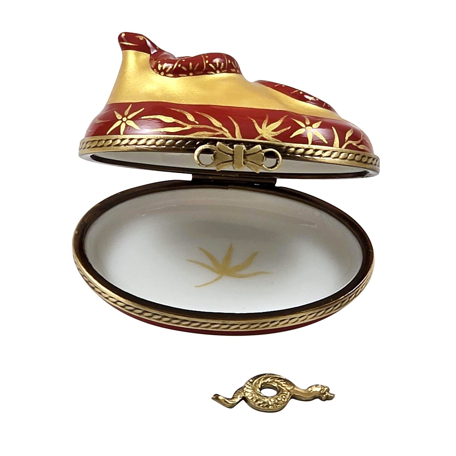 2025 Year of the Snake Chinese Astrology Porcelain Limoges wild animals World travel French Trinket Box