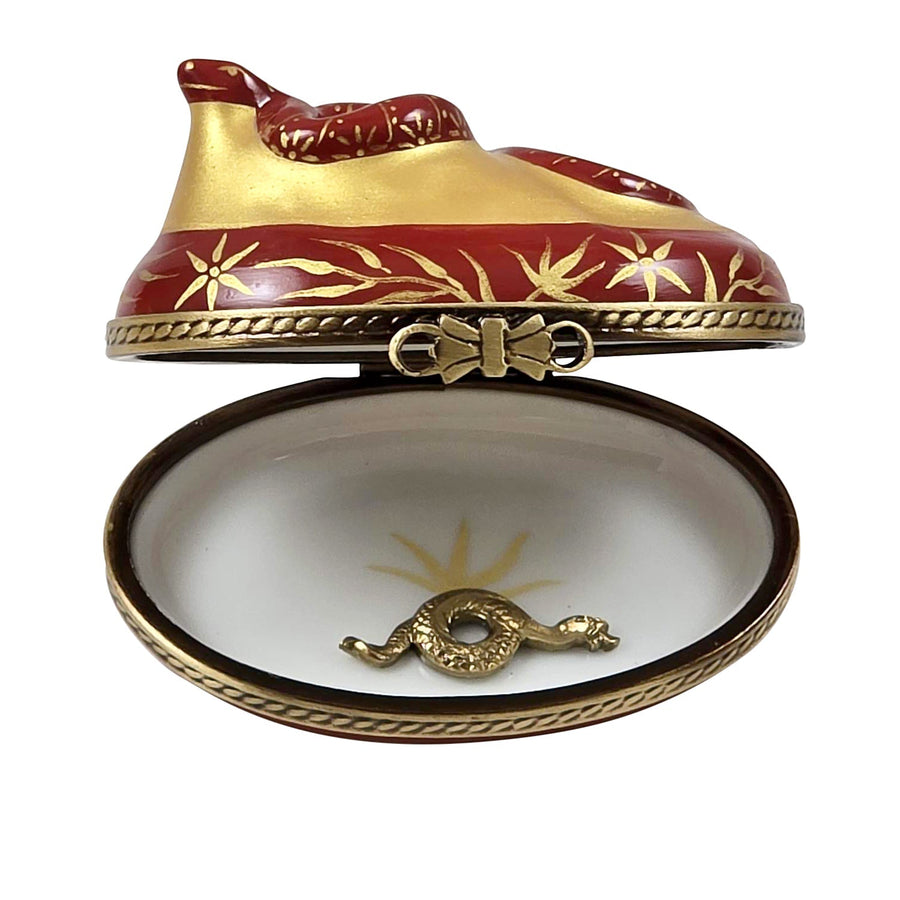 2025 Year of the Snake Chinese Astrology Porcelain Limoges wild animals World travel French Trinket Box
