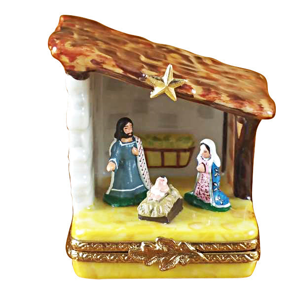 Small Nativity Limoges Box
