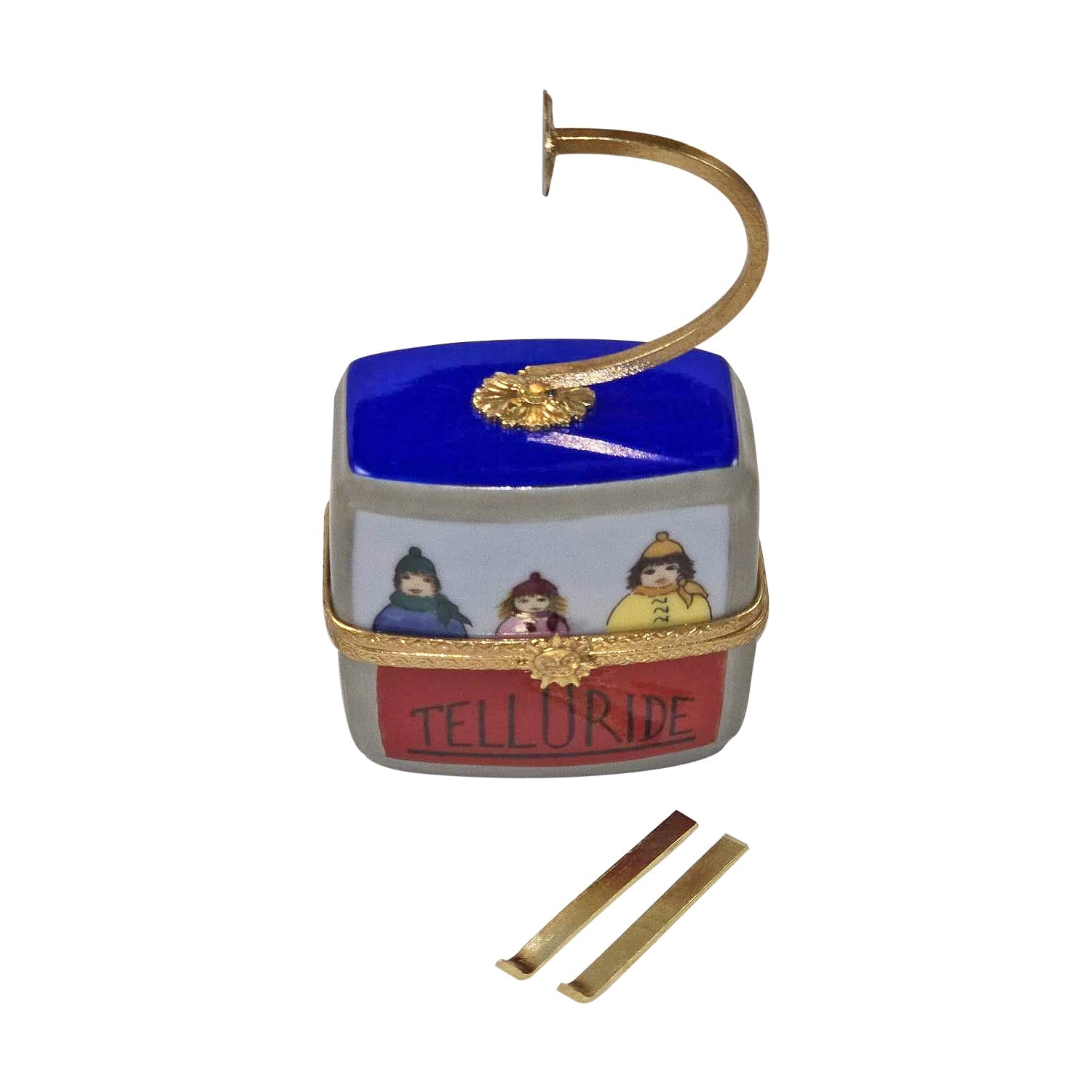Ski Gondola Limoges Box