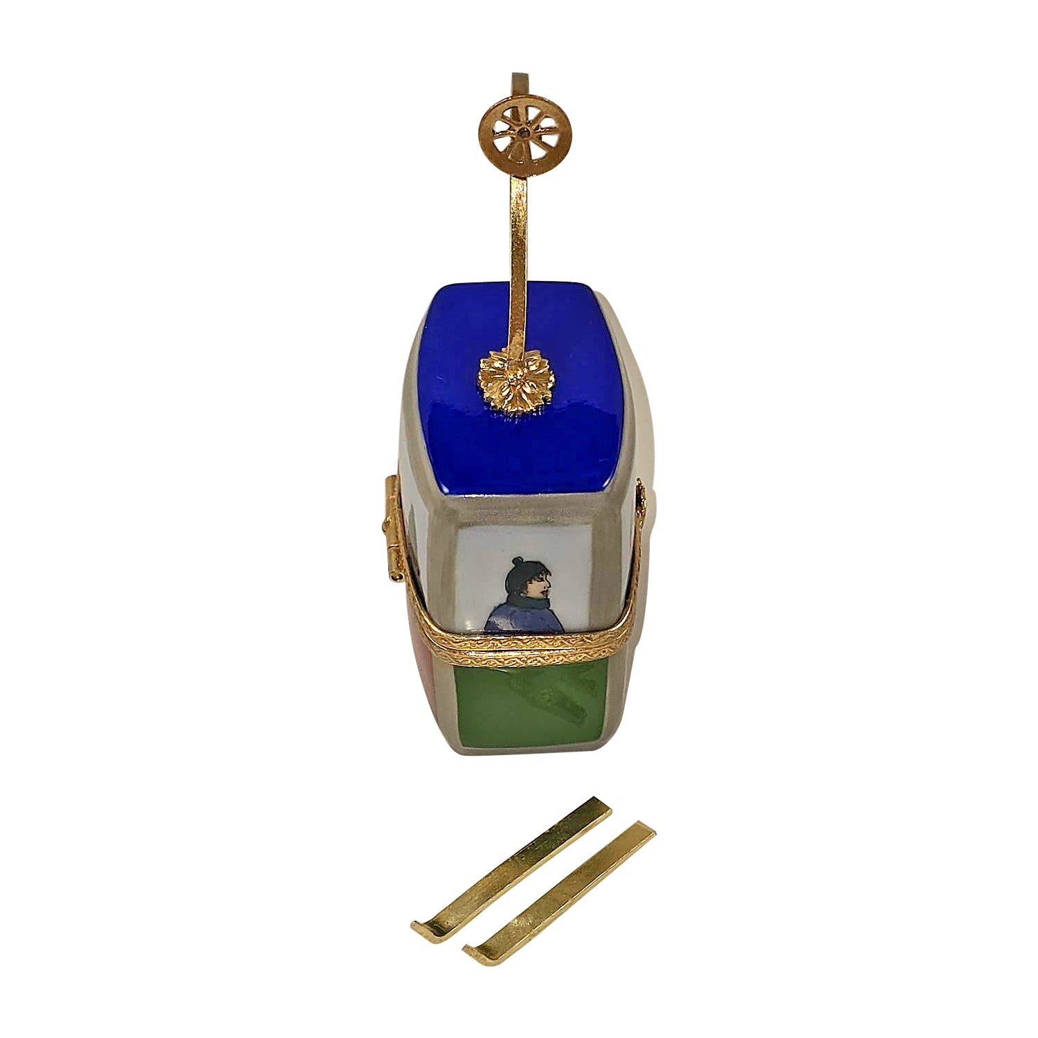 Ski Gondola Limoges Box