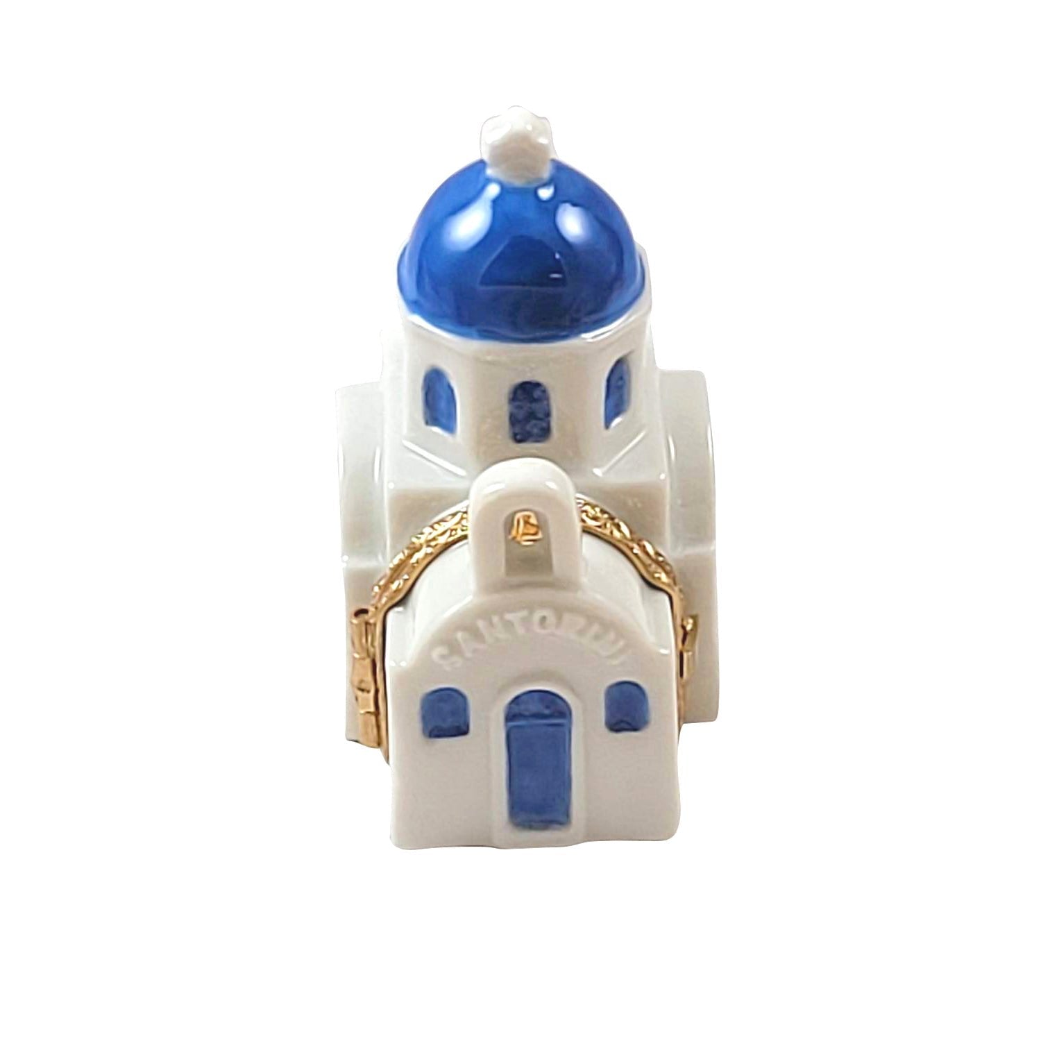 SANTORINI s Porcelain Limoges Religion French Trinket Box