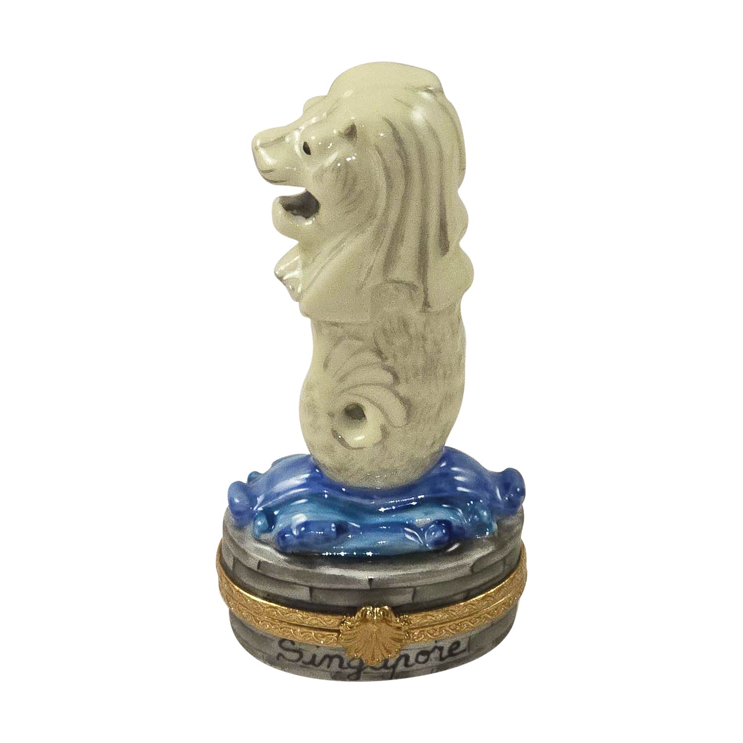 Merlion Singapore Limoges Box