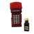 British Phone Booth w Removeable Phone Porcelain Limoges World Travel French Trinket Box